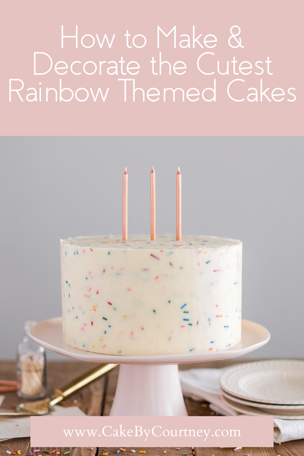 Simple And Fun Rainbow Cake Recipes Cake By Courtney