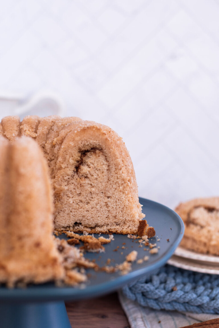 The Best Snickerdoodle Bundt Cake With Cinnamon Sugar Swirl Cake By