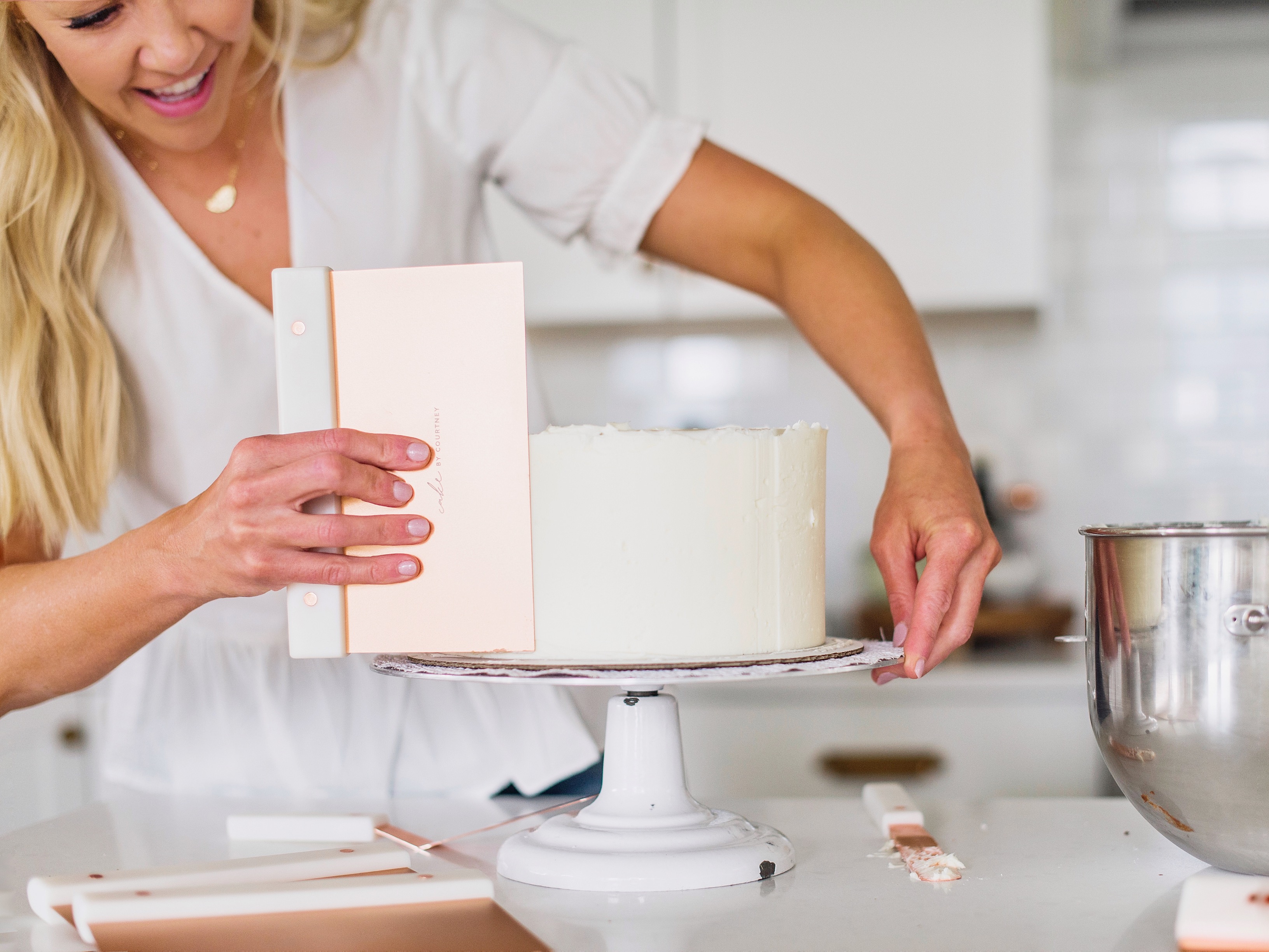 Baking Spatula Cake Decorating Tool Cupcake Icing Spreader Kitchen Utensil Set 