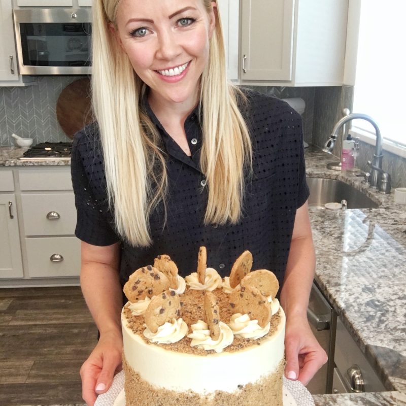 Cookie Cake with Courtney 4 | Cake by Courtney