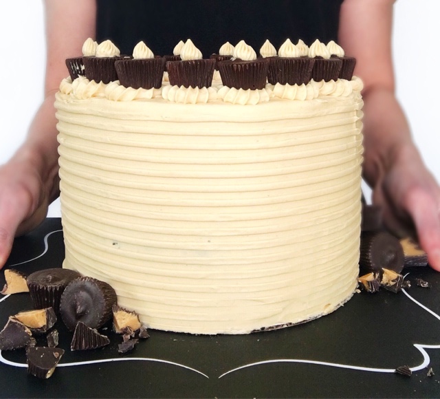 Chocolate Peanut Butter Cake 2 | Cake by Courtney