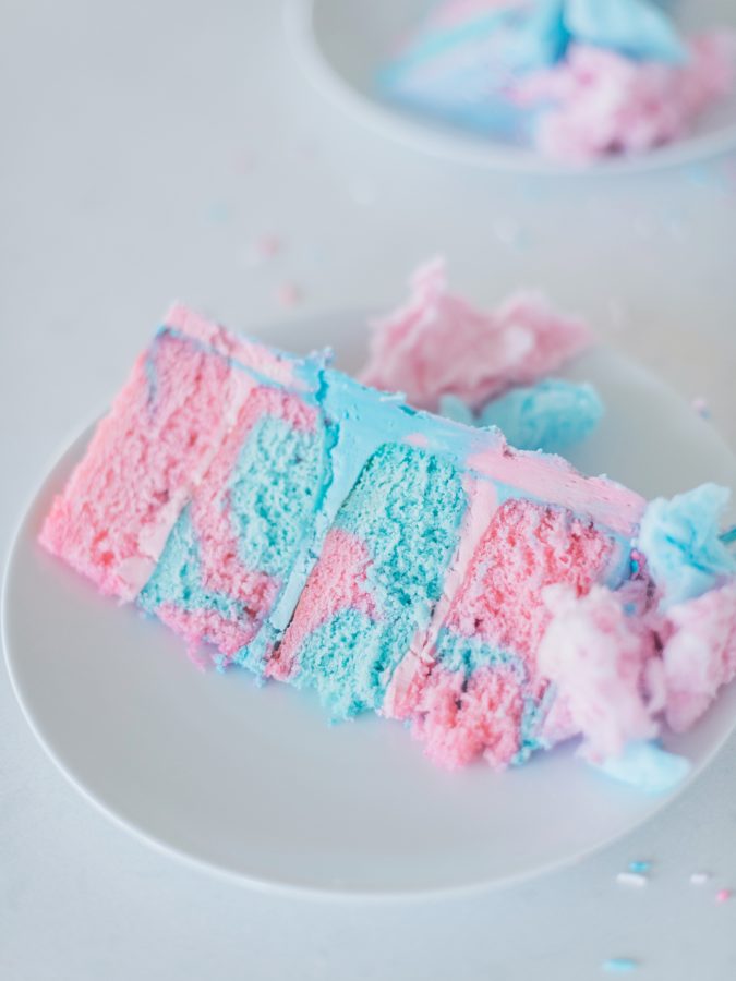Cotton Candy Cake Cake By Courtney