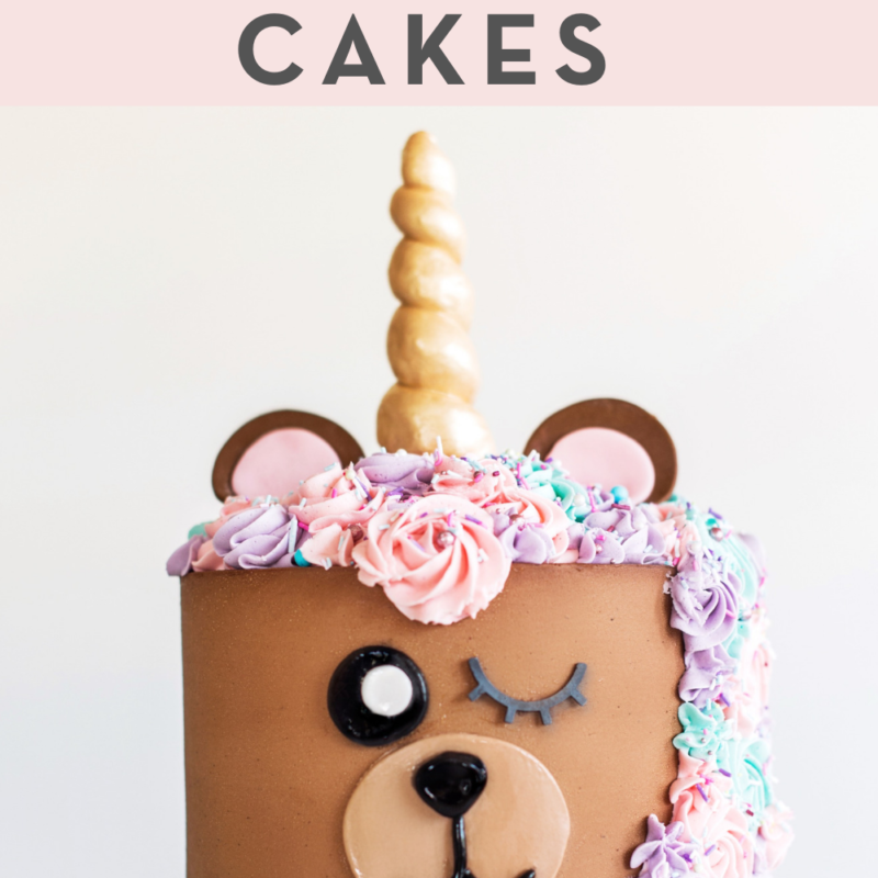 4 Easy and Cute Animal Themed Cakes | Cake by Courtney