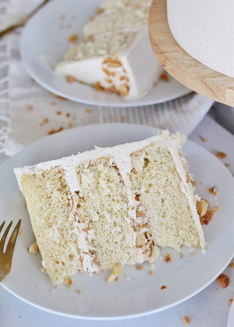 Light and Fluffy Macadamia Nut Cream Cake - Cake by Courtney