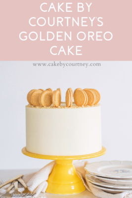 Cake by Courtney's Golden Oreo Cake www.cakebycourtney.com