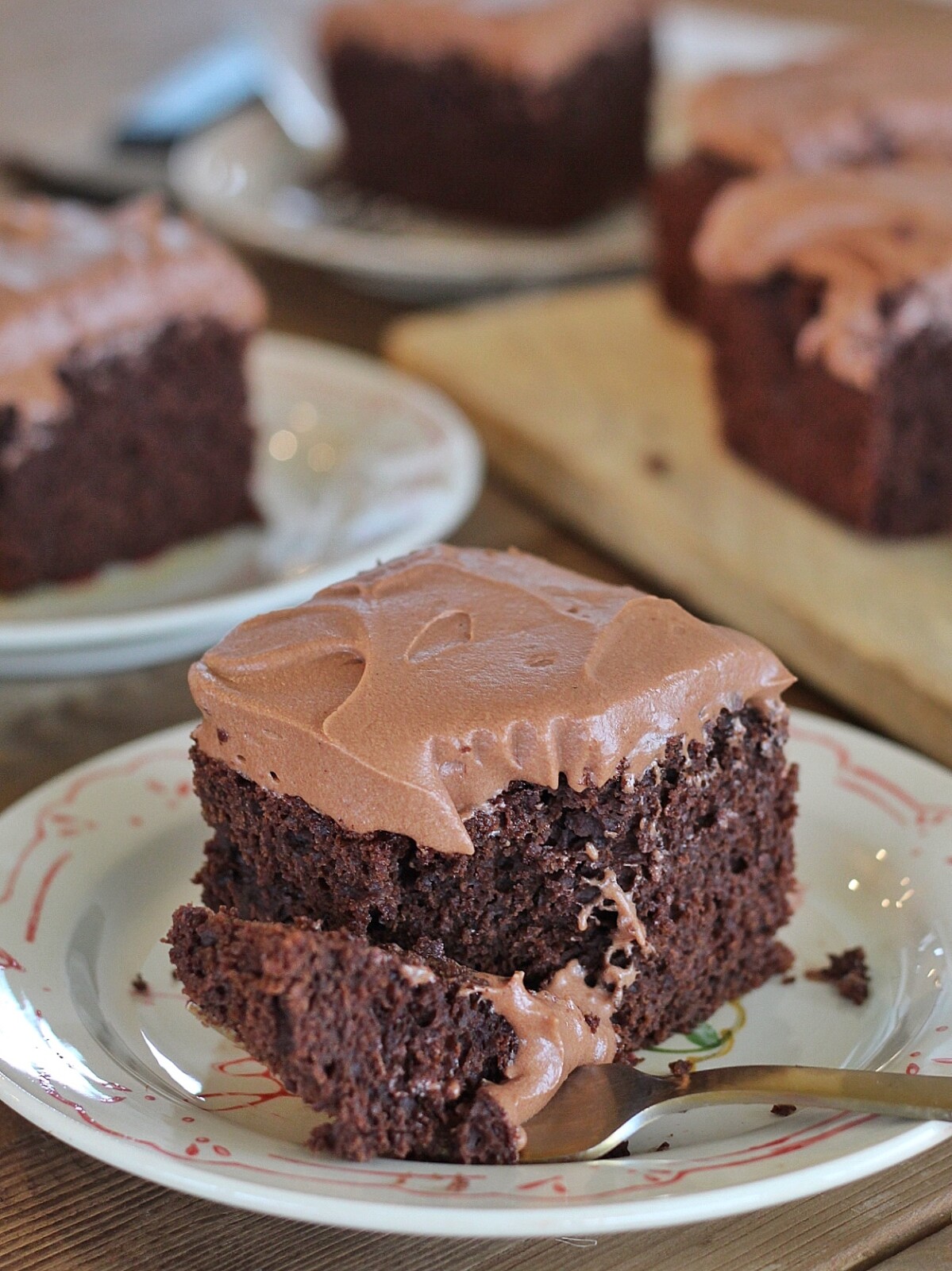 Chocolate Sour Cream Cake Cake By Courtney