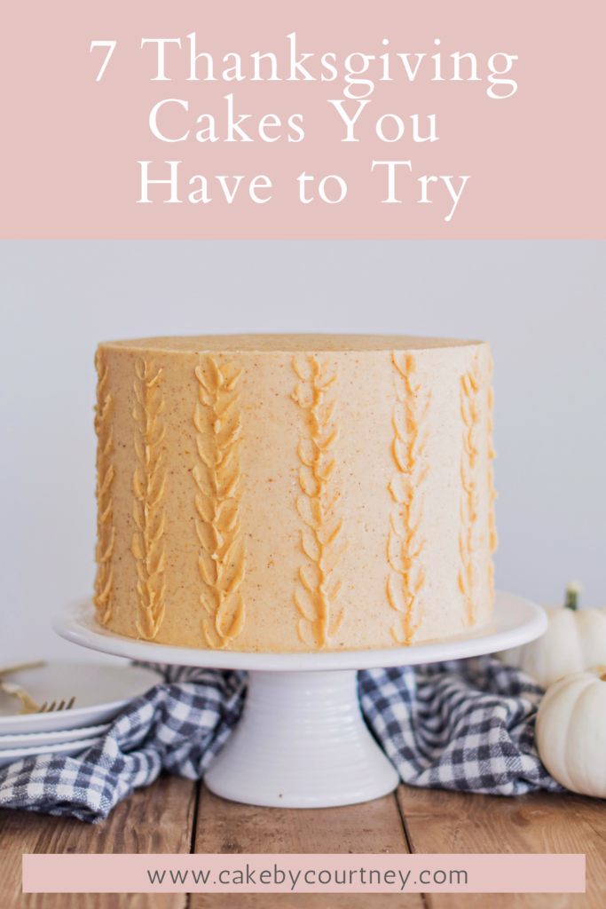 tips and tricks to making fall flavored cakes. www.cakebycourtney.com