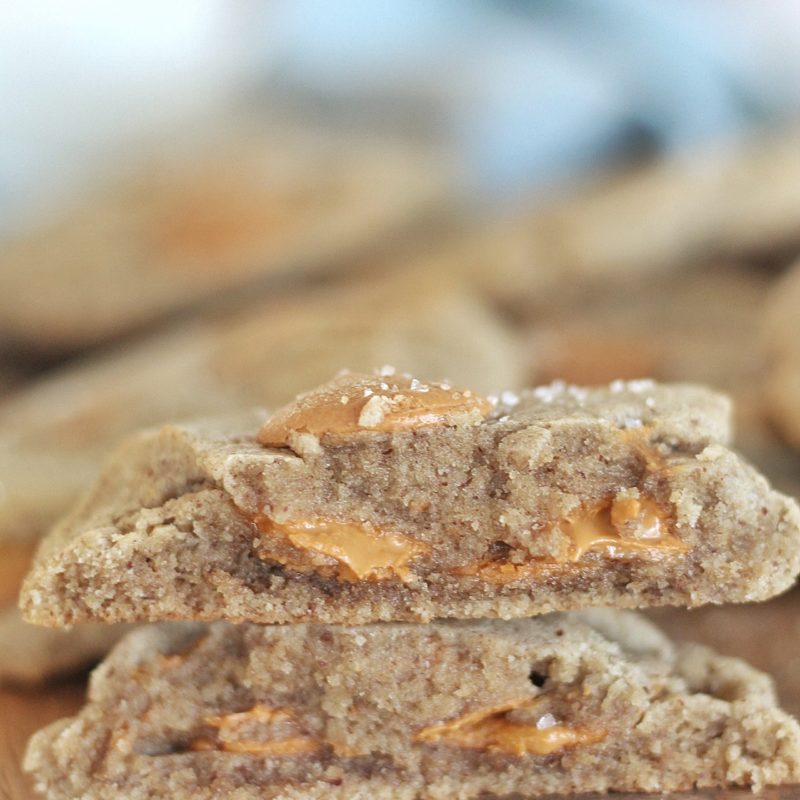 Butter Pecan Caramel Cookies