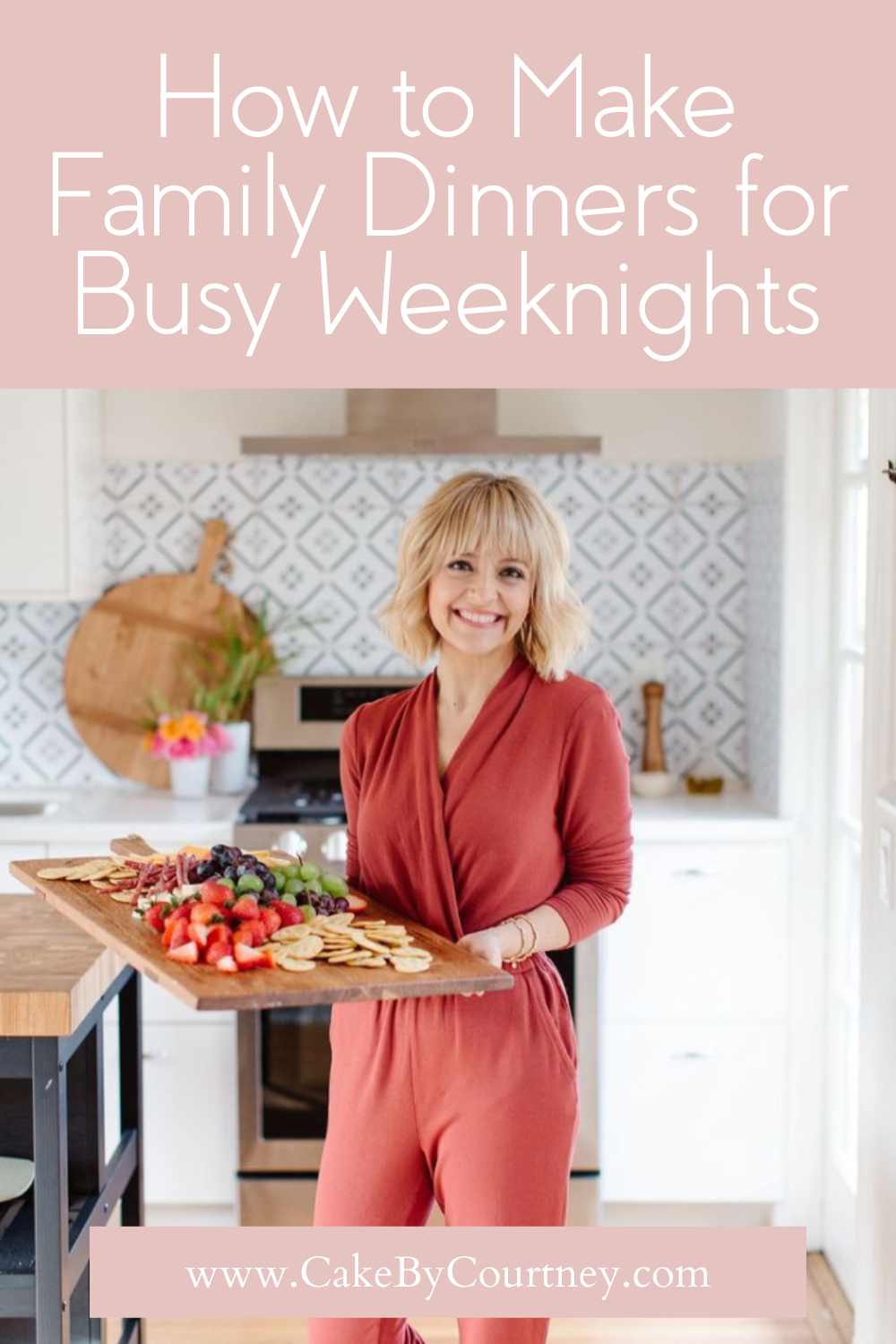 Tips and tricks to weeknight meals your kids will love. www.cakebycourtney.com