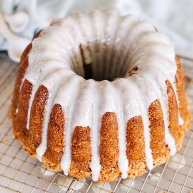 Iced Oatmeal Cookie Bundt Cake Inspired by Mother’s Cookies - Cake by ...