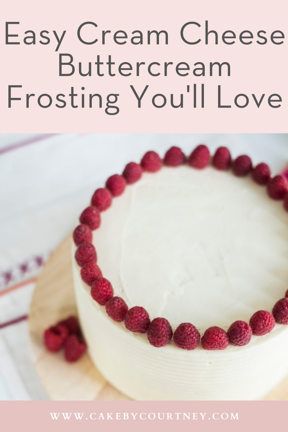 The Best Cream Cheese Buttercream Frosting For Cake - Cake By Courtney