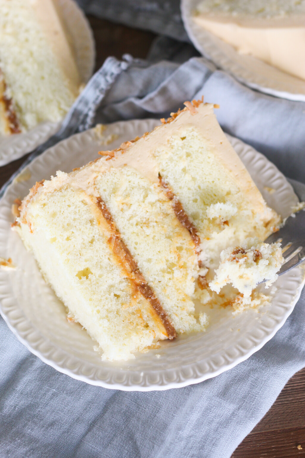 The Most Delicious Coconut Caramel Cake - Cake by Courtney