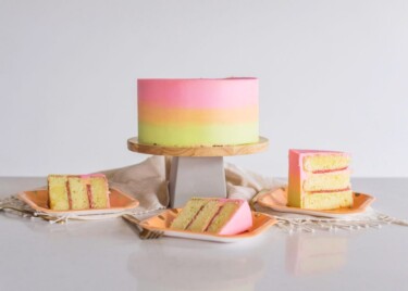 kid-friendly rainbow cake recipes. www.cakebycourtney.com