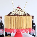 root beer float cake. www.cakebycourtney.com