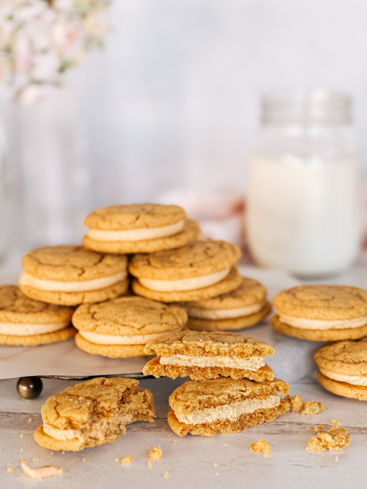 Biscoff Sandwich Cookies